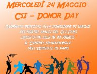 Al Csi Fano è il Donor Day