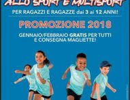 A Fano ripartono i corsi di avviamento allo sport e multisport Csi