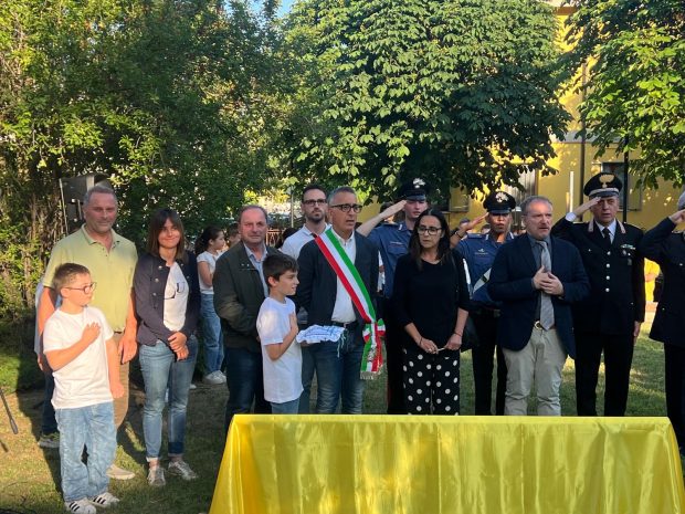 Colli al Metauro, inaugurata la “Panchina Gialla”