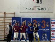 A Jesi la prima Prova di qualificazione regionale spada: sul podio femminile la Fanum Fortunae Scherma