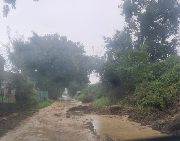 Maltempo, oltre 60 interventi della Provincia sulle strade di Pesaro Urbino